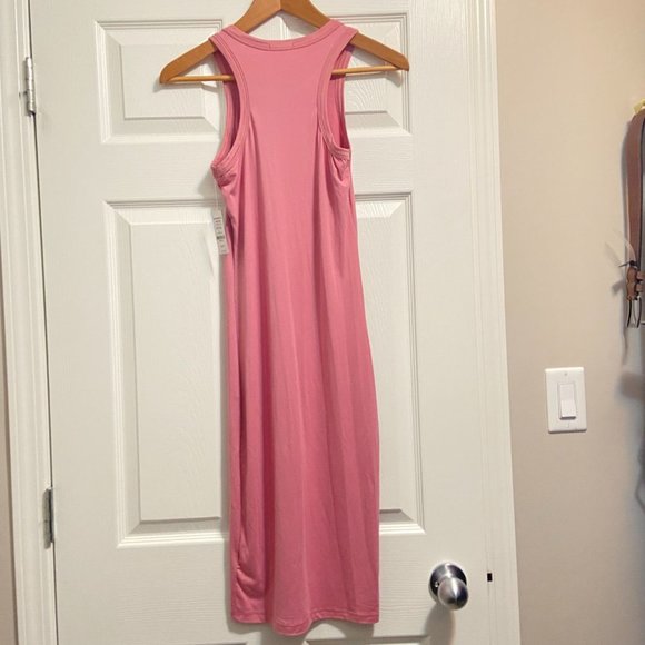 NWT Ardene Bodycon Midi Dress pink - Picture 2 of 3
